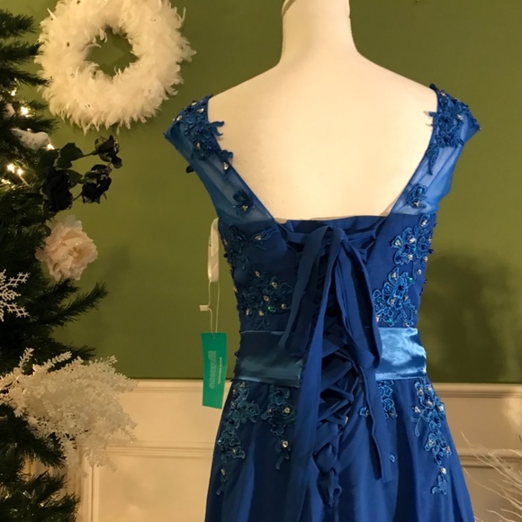 Formal evening gown Prom Bridesmaid dress - Picture 6 of 9